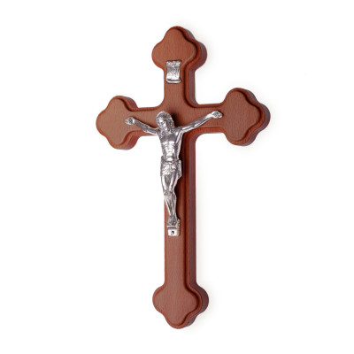 Krzyż trójlistny - koniczynowy 14cm