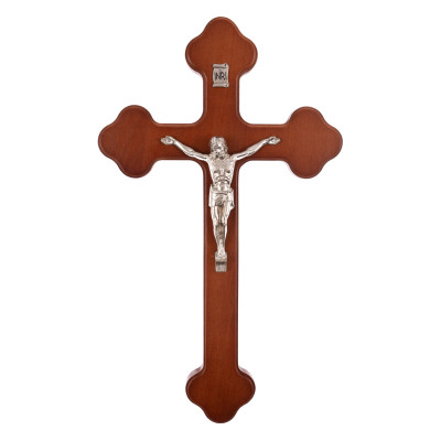 Krzyż trójlistny - koniczynowy 42cm